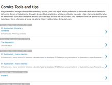 Tablet Screenshot of comictools.blogspot.com