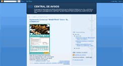 Desktop Screenshot of centraldeavisos.blogspot.com