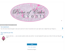 Tablet Screenshot of pieceofcakeeventsct.blogspot.com