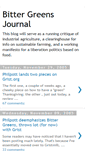 Mobile Screenshot of bittergreensgazette.blogspot.com
