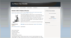 Desktop Screenshot of lafitnessclassschedule.blogspot.com
