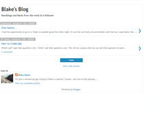 Tablet Screenshot of mblakesblog.blogspot.com