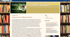 Desktop Screenshot of mrsnewtonsliteracyblog.blogspot.com