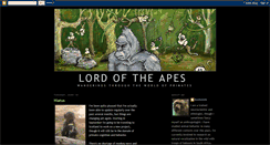 Desktop Screenshot of lordoftheapes.blogspot.com