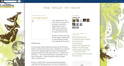 Desktop Screenshot of hillsofchaos.blogspot.com