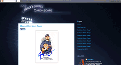 Desktop Screenshot of cardscape.blogspot.com
