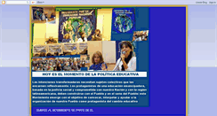 Desktop Screenshot of educacionmovimientopopular1.blogspot.com