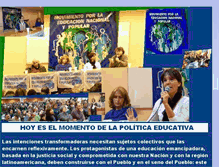 Tablet Screenshot of educacionmovimientopopular1.blogspot.com