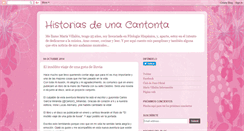 Desktop Screenshot of historiasdeunacantonta.blogspot.com