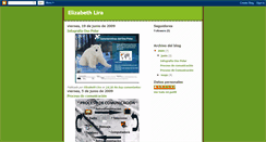 Desktop Screenshot of elizabethlira.blogspot.com