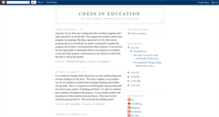 Desktop Screenshot of chessineducation-chessteacher.blogspot.com