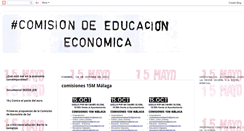 Desktop Screenshot of educacioneconomicamalaga.blogspot.com