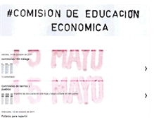 Tablet Screenshot of educacioneconomicamalaga.blogspot.com