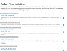 Tablet Screenshot of just-carbon-fiber.blogspot.com