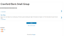 Tablet Screenshot of crawford-davis.blogspot.com