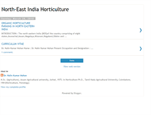 Tablet Screenshot of neindiahorticulture.blogspot.com