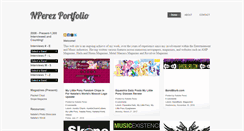 Desktop Screenshot of nperezportfolio.blogspot.com