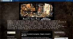 Desktop Screenshot of anatolisgameroom.blogspot.com