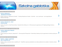 Tablet Screenshot of gablotka-szkolna.blogspot.com