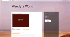 Desktop Screenshot of lascosasdewendy.blogspot.com