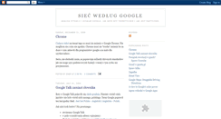 Desktop Screenshot of google-pl.blogspot.com