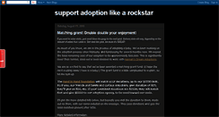 Desktop Screenshot of adoptionshirts.blogspot.com