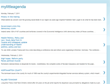 Tablet Screenshot of mylittleagenda.blogspot.com