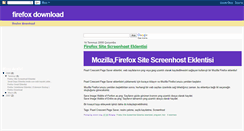 Desktop Screenshot of firefoxdownloadnow.blogspot.com