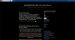 Desktop Screenshot of guardapolvos-villaclelia.blogspot.com