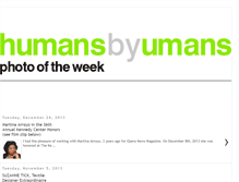 Tablet Screenshot of humansbyumans.blogspot.com