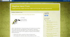 Desktop Screenshot of maglinerhandtruck.blogspot.com