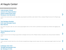 Tablet Screenshot of alkayyiscenter.blogspot.com