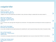 Tablet Screenshot of craigslist-killer.blogspot.com