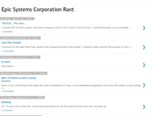 Tablet Screenshot of epic-systems-rant.blogspot.com