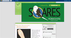 Desktop Screenshot of canarilsoares-yorkshire.blogspot.com