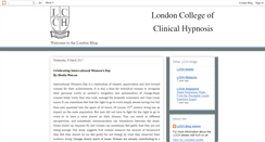 Desktop Screenshot of hypnotherapy-training-london.blogspot.com