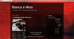 Desktop Screenshot of biancoenerowebmagazine.blogspot.com