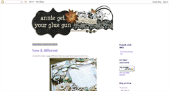 Desktop Screenshot of anniesgluegun.blogspot.com