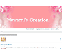 Tablet Screenshot of mawarni-creation.blogspot.com