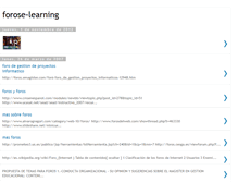 Tablet Screenshot of forose-learning.blogspot.com