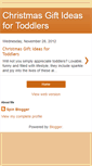 Mobile Screenshot of christmas-gift-ideas-for-toddlers.blogspot.com