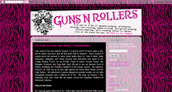 Desktop Screenshot of gunsnrollers.blogspot.com