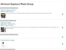Tablet Screenshot of minxphotogroup.blogspot.com