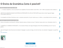 Tablet Screenshot of oensinodagramaticacomoepossivel.blogspot.com