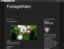 Tablet Screenshot of fredagskilden-kb.blogspot.com