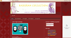 Desktop Screenshot of baseerahcollection.blogspot.com