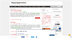 Desktop Screenshot of burstimpression.blogspot.com