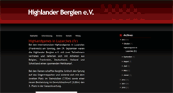 Desktop Screenshot of highlanderberglen.blogspot.com