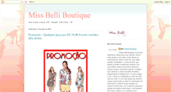 Desktop Screenshot of missbelliboutique.blogspot.com