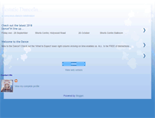 Tablet Screenshot of ecstaticdancein.blogspot.com